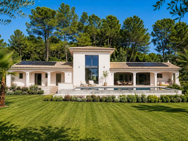 Villa avec piscine et jardin
