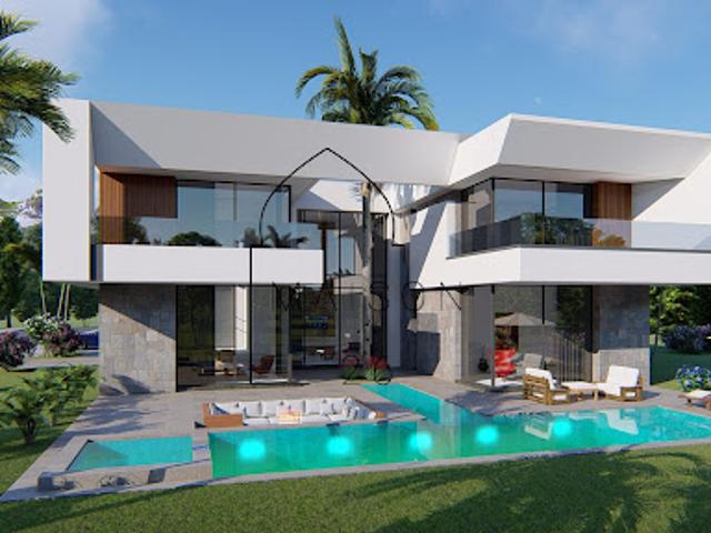Villa avec piscine et jardin