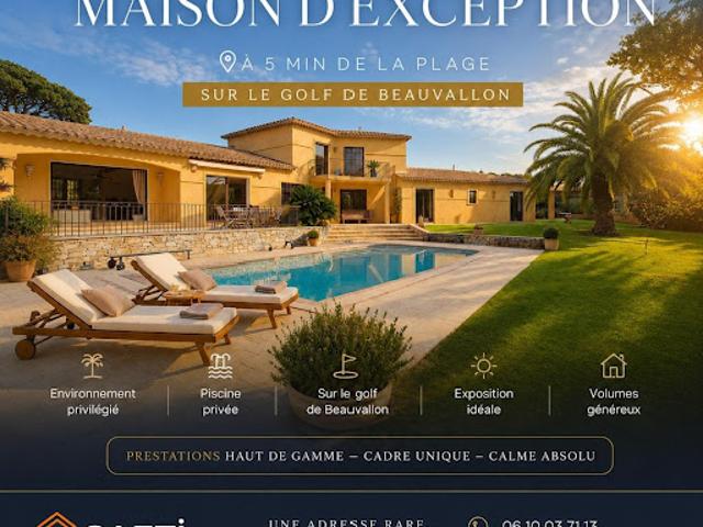 Villa avec piscine et terrasse