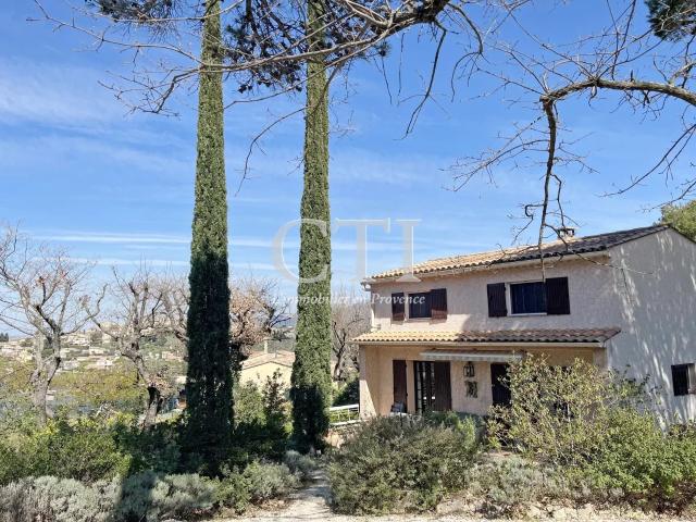 Villa avec piscine et vue dominante proche Vaison la Romaine