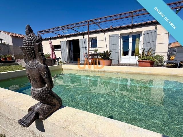 Villa avec piscine, prox Lédignan/Aigremont Petit prix