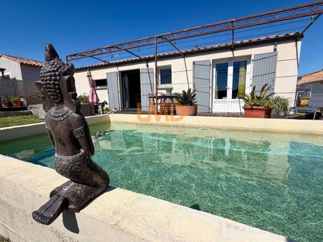 Villa avec piscine, prox Lédignan/Aigremont Petit prix