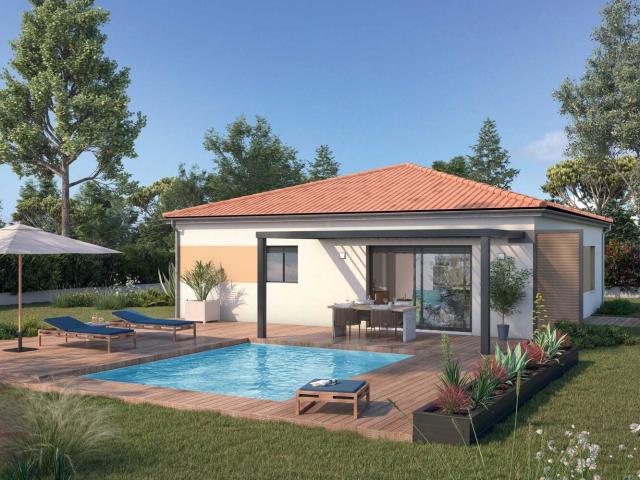 VILLA AVEC TERRAIN A MARCORIGNAN 11120