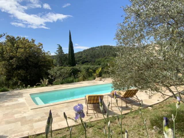 Villa avec vue montagne et piscine