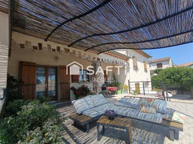 Villa avec vue panoramique Cévennes et Gardon