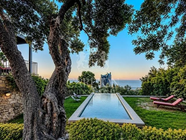 Villa avec vue panoramique sur Monaco et la Méditerranée