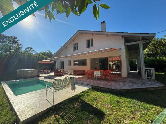 Villa Basco Landaise de Prestige – Petit Piquey – 135 m² + Cabane de 20 m²
