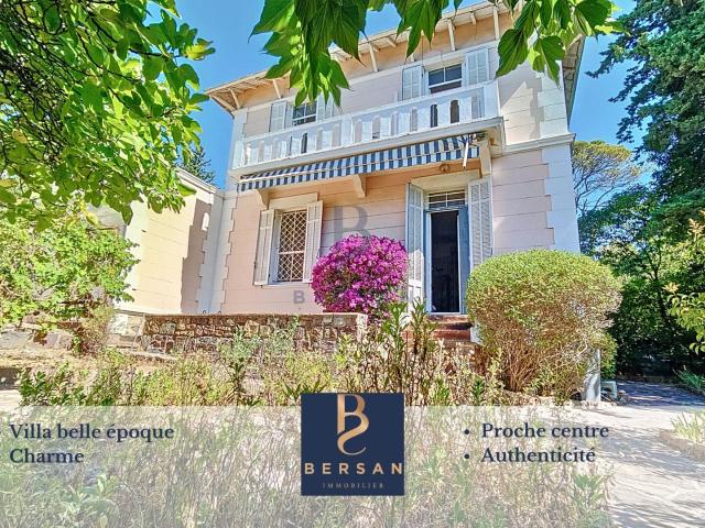 Villa Belle Époque Saint Raphael Bas Valescure Au Calme Et B. 120m² Saint Raphaël