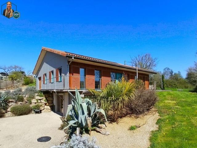 Villa Bioclimatique 3 chambres, Garages et Atelier, Cadre paisib