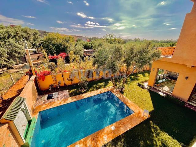 Villa bien équipée
