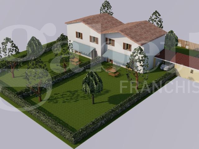 Villa Bifamiliare con giardino a Adria