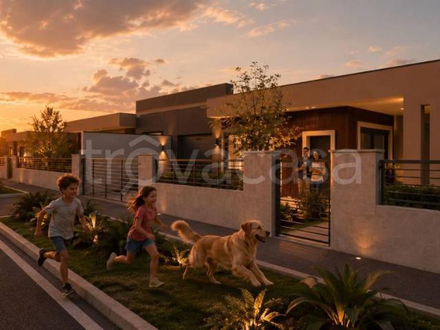 Villa bifamiliare in vendita a Cortenuova via Paolina Secco Suardo