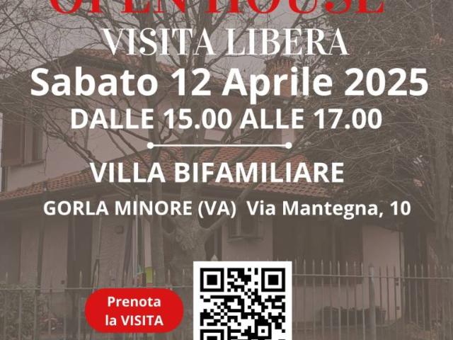 Villa bifamiliare in vendita a Gorla Minore via Mantegua, 19