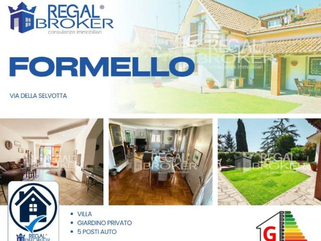 Villa bifamiliare in vendita a Formello via della Selvotta, 8