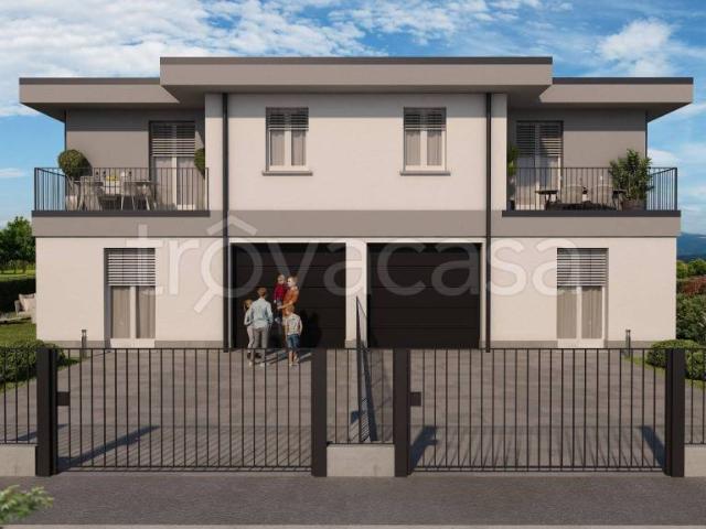 Villa bifamiliare in vendita a Fornovo San Giovanni via al Mulino
