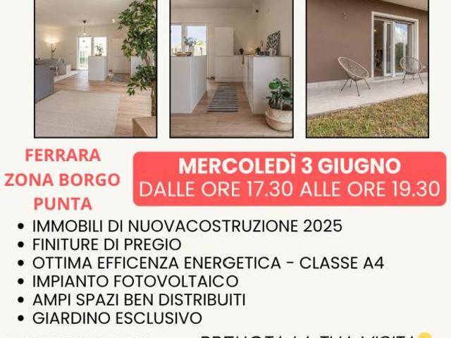 Villa bifamiliare in vendita a Ferrara via Lanfranco Caretti, Via Pomposa