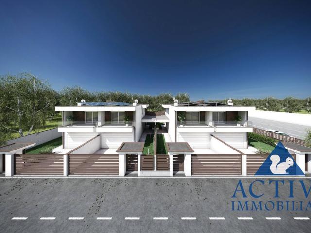 villa bifamiliare in vendita a Olgiate Olona