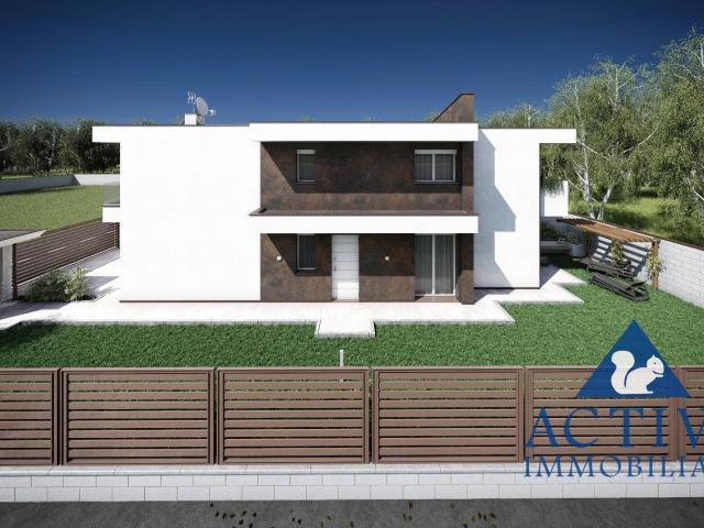 villa bifamiliare in vendita a Olgiate Olona