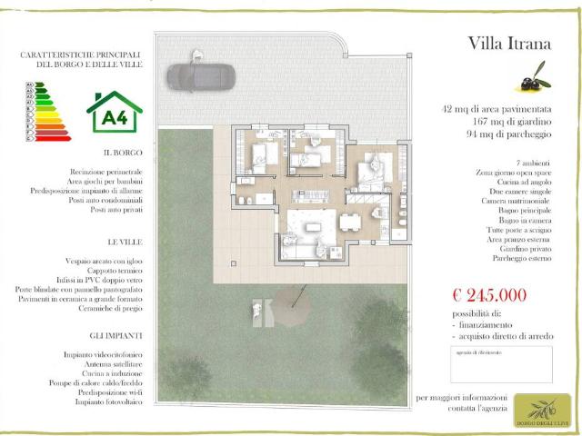Villa bifamiliare in vendita a Lariano via di Casale