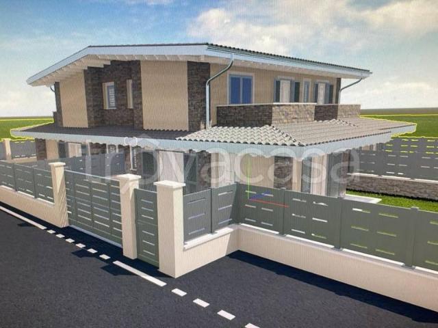 Villa bifamiliare in vendita a Mentana via Adige