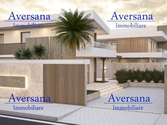 Villa bifamiliare in vendita a Parete via Giovanni Amendola