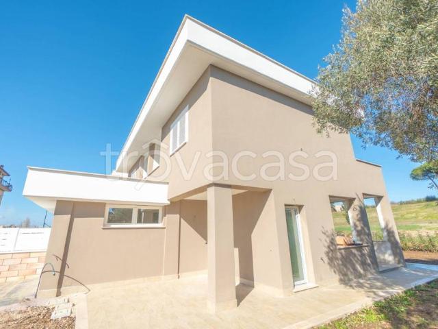 Villa bifamiliare in vendita a Roma via San Filippo del Mela, Borghesiana