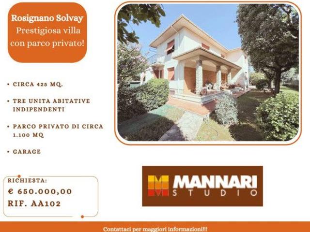 Villa bifamiliare in vendita a Rosignano Marittimo