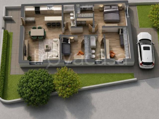 Villa bifamiliare in vendita a Taranto via Murici, 1, San Vito Carelli