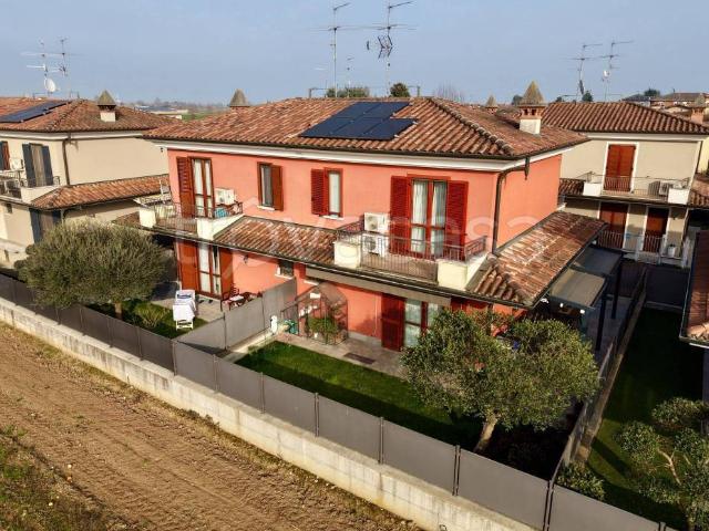 Villa bifamiliare in vendita a Trenzano via della Pieve