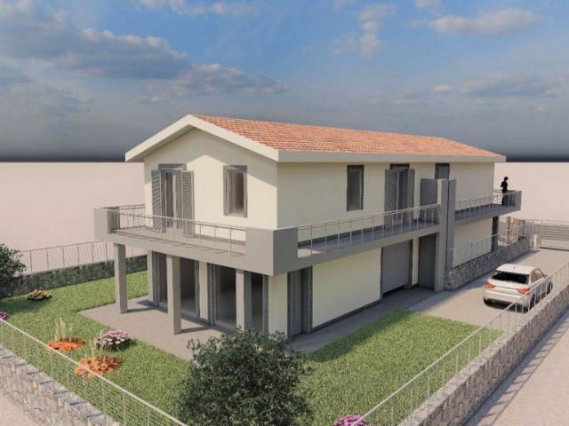 Villa bifamiliare in vendita a Viagrande via Giuseppe Garibaldi