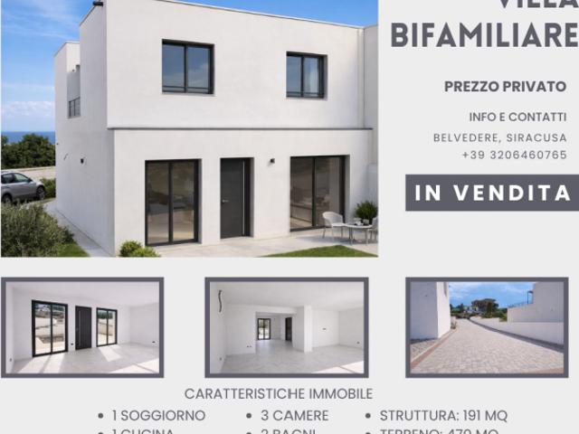 Villa Bifamiliare, Siracusa, Belvedere