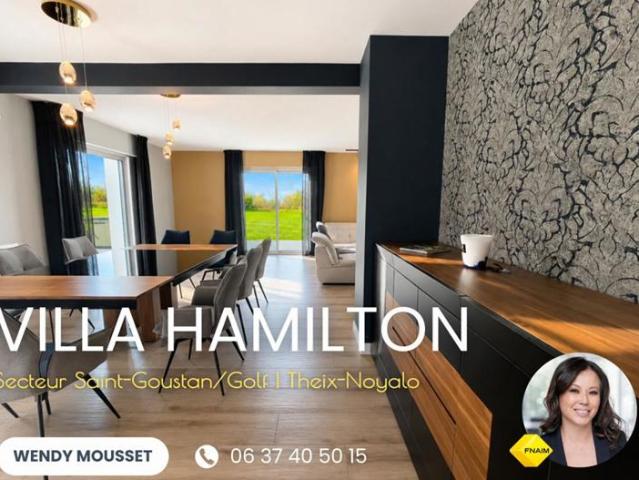 Villa bourgeoise de 285 m² avec immense sous sol Aux portes de Vannes Secteur Saint Goustan/Golf à Theix Noyalo