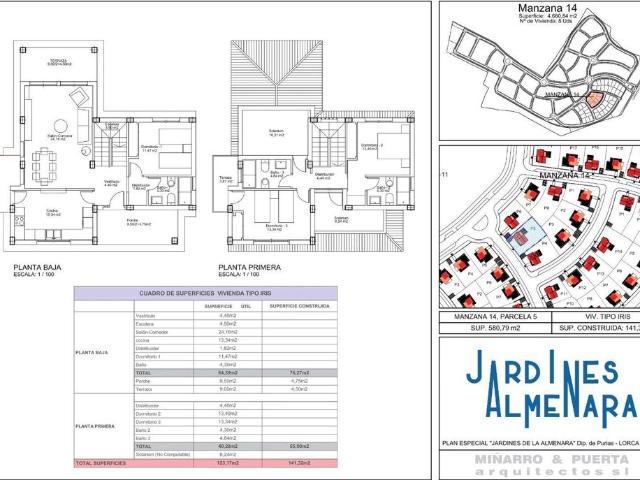 Villa / Chalet de lujo de 141 m2 en venta en Lorca, Murcia