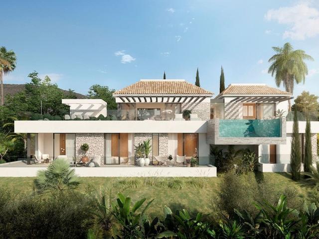 Villa Chalet, Mijas, Costa del Sol. 4 Dormitorios, 4 Baños. 430m² Mijas