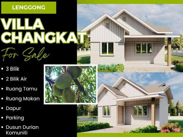 VILLA CHANGKAT Lenggong Tiny Banglo dusun buah