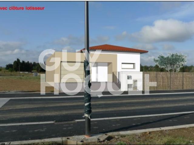 Villa comtemporaine T4 en plain pied 3 Faces 106.25 m² de st. 106m² Ponteilla