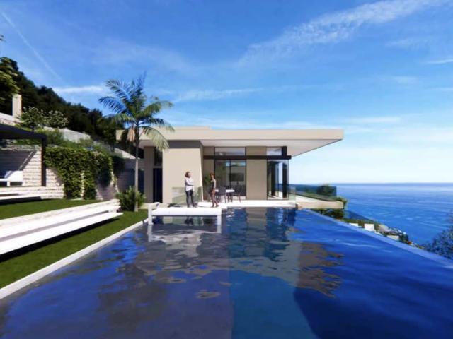 Villa contemporaine neuve aux prestations exceptionnelles 280m² Roquebrune Cap Martin