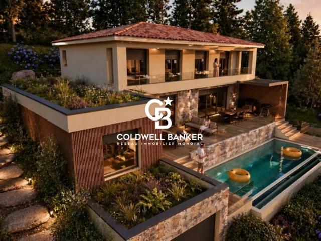 Villa contemporaine neuve avec piscine Saint Paul de Vence