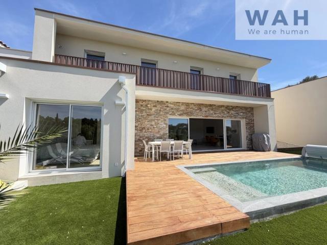 VILLA CONTEMPORAINE NEUVE 5 PIECES AVEC PISCINE ET GARAGE