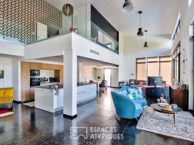 Villa contemporaine avec piscine