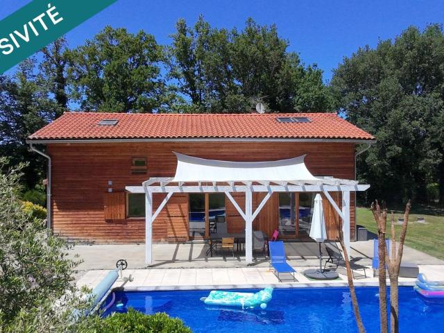 Villa contemporaine avec piscine et grand terrain Monclar de. 170m² Montauban