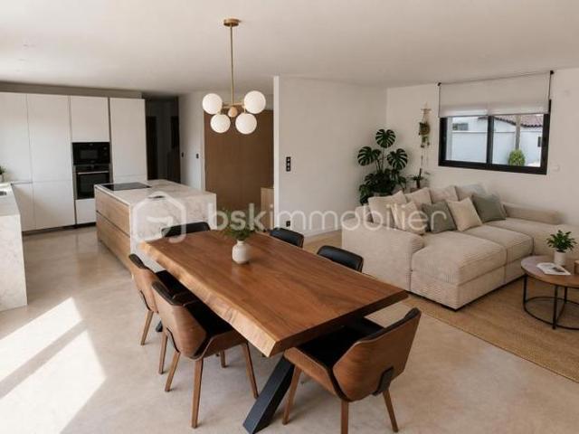 Villa contemporaine avec piscine – Secteur Janas