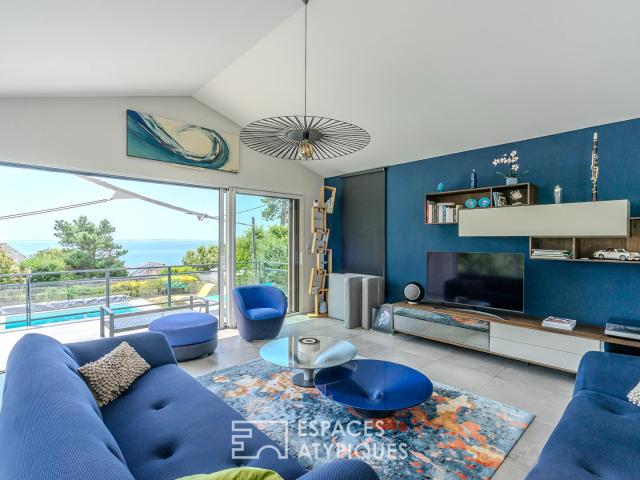 Villa contemporaine avec vue panoramique sur l'océan 150m² Pornic