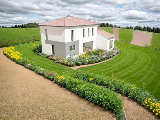 Villa Contemporaine à Saint Hilaire
