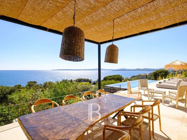 Villa Contemporaine Vue Mer Panoramique Deux Piscines. m² Les issambres