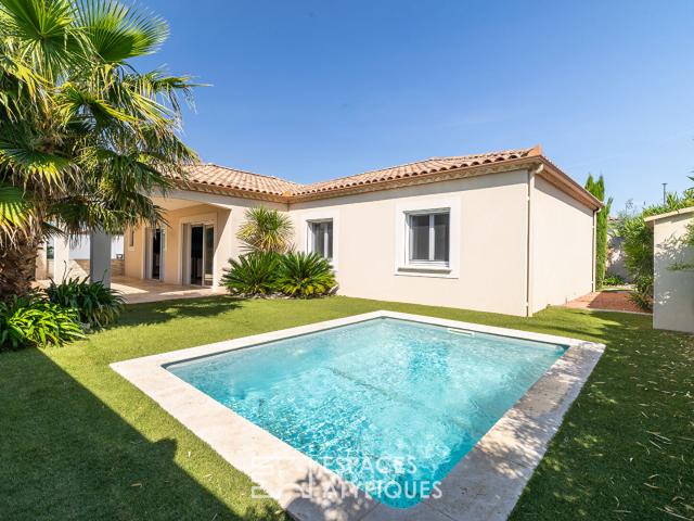 Villa contemporaine de plain pied