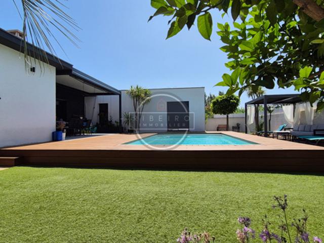Villa contemporaine de plain pied à vendre au Grau d'Agde