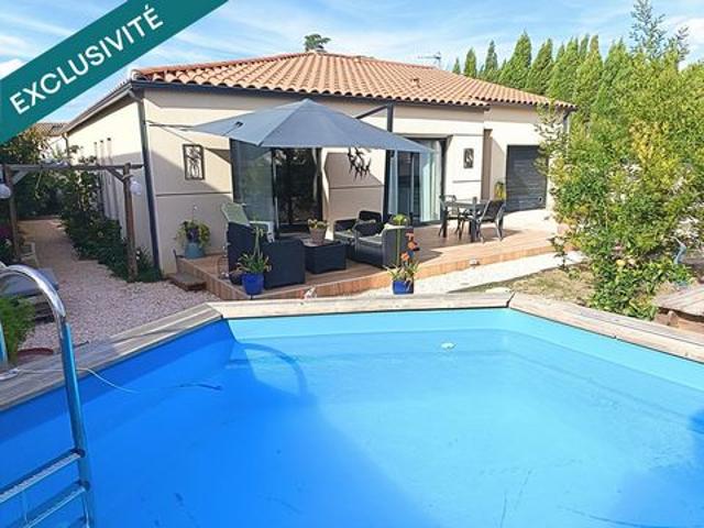 Villa contemporaine de plain pied – Prestations haut de gamme – À 15 min de Narbonne