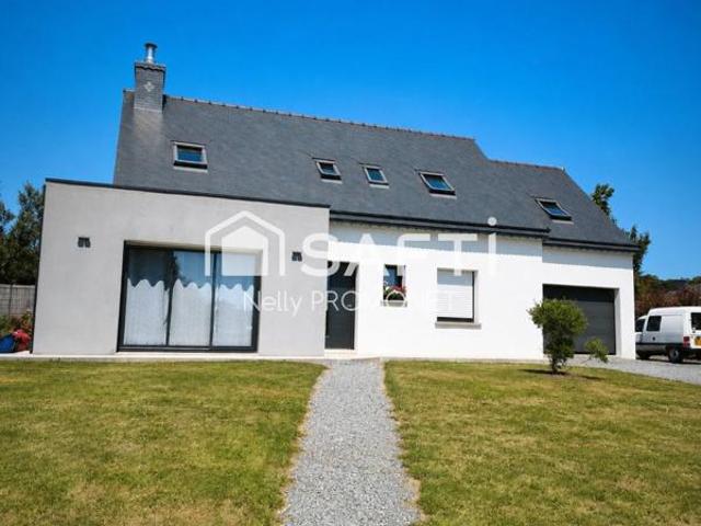 Villa contemporaine de 2020 située à plougonver