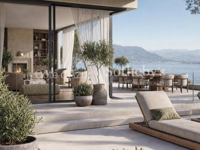 Villa contemporaine d'exception avec vue mer panoramique à Nice Mont Boron